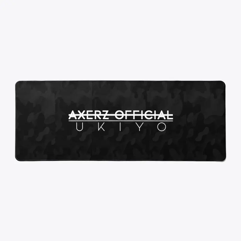 Black Camo "Axerz" Desk Mat