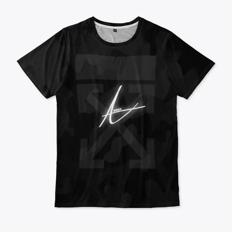 Black Camo "Axerz" Unisex Tee